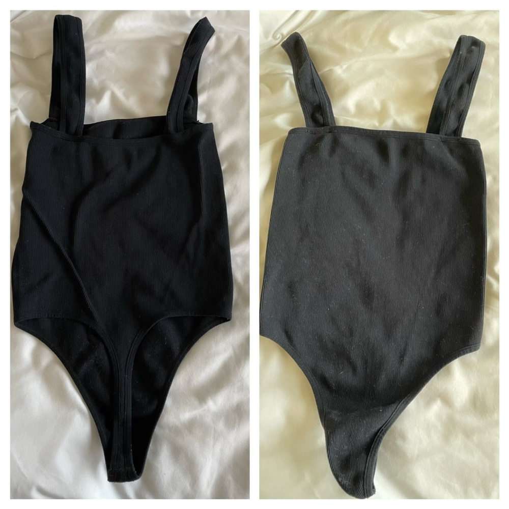 PacSun Ribbed Strappy Bodysuit XS